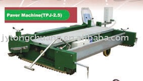 Small Paver machine for running track