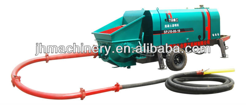 Small Shotcrete Machine SPJ10-6-19 Wet Concrete Shotcrete Machine