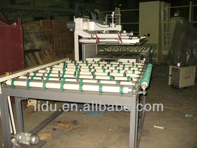 Small size Glass Printing Machine with loading table