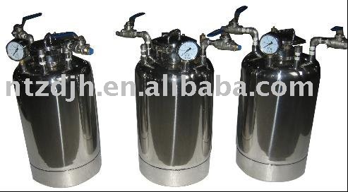 small stainless steel pressure tank