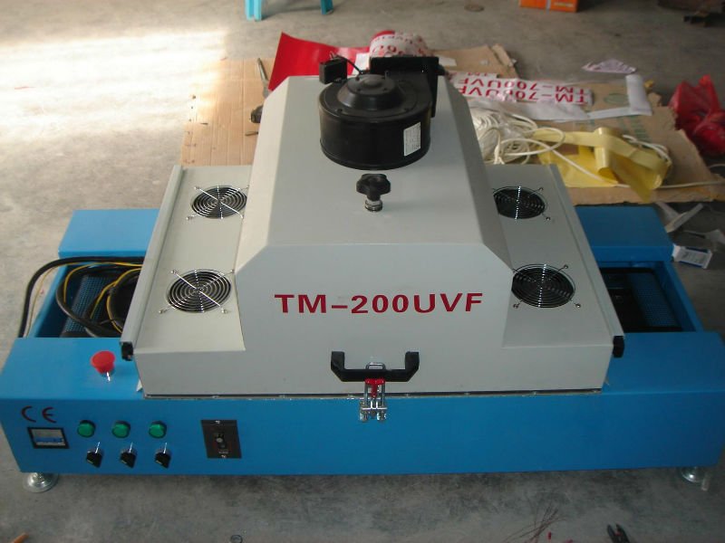 Small Table--style UV INK Curing Machine TM-200UVF