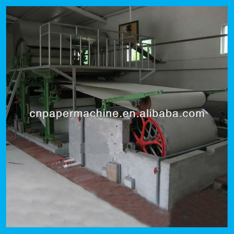 small toilet paper making machine