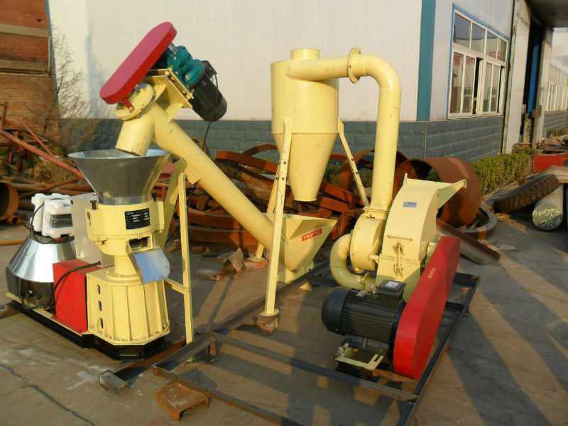 small wood pellet machine