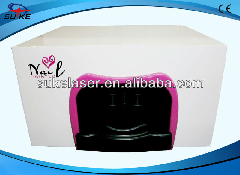 Smart finger nail printer