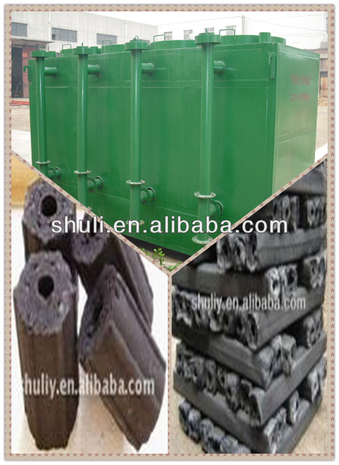 Smokeless wood log carbonization furnace/charcoal carbonization stove/wood charcoal making furnace/008613676951397