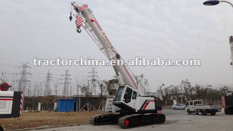 SMQ350A telescopic-boom crawler crane capacity 35 ton with five boom