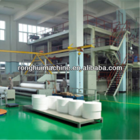 SMS PP Spunbonded Nonwoven Fabric Making Machine