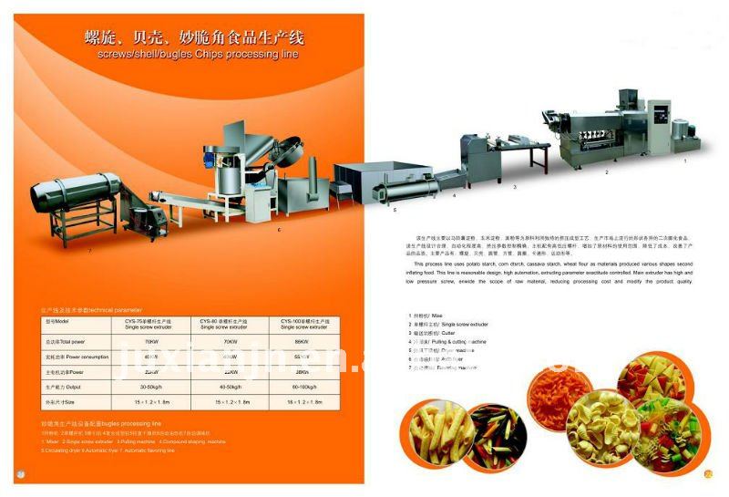 snack extruder