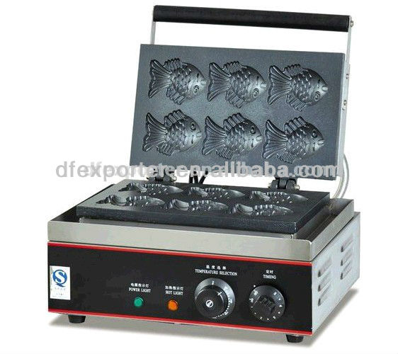 Snack food machine straight board type fish cake machine