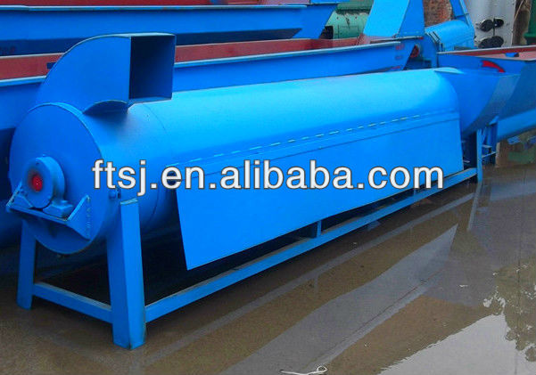 Soft plastic material drying machine