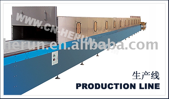 Solid surface auto production line