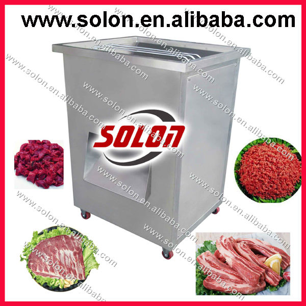 Solon hot seling meat cube cutting machine with high efficeincy made in china