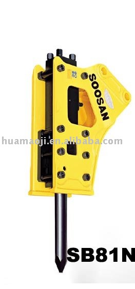 Soosan SB81N hydraulic breaker hammer