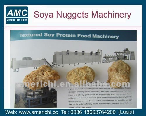 Soya protein nuggets making machine