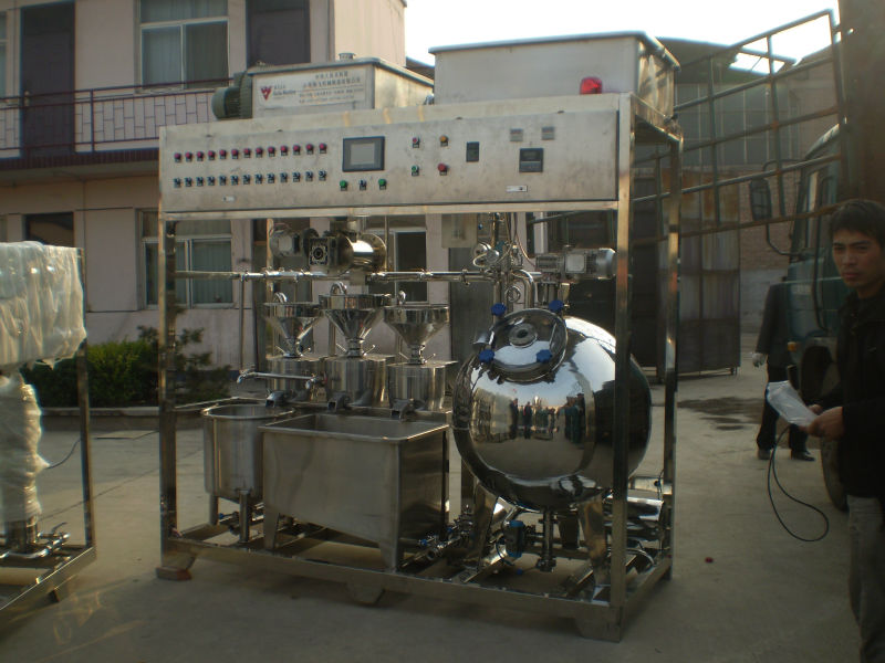 Soybean milk and bean curd machine