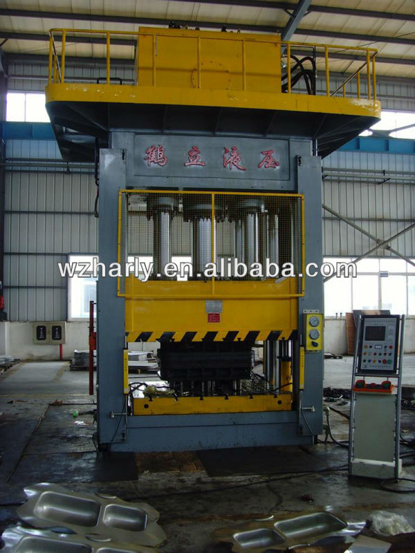 Special hydraulic press for sink