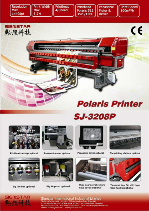 spectra polaris printhead solvent printer/PQ head solvent plotter machine