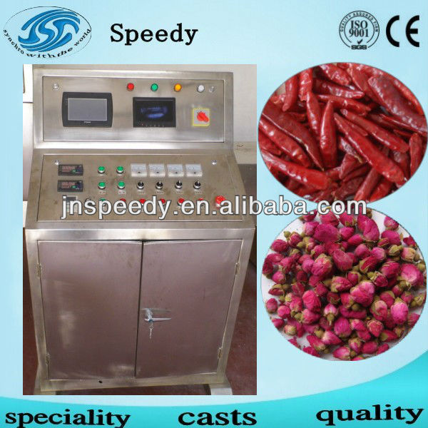 SPEEDY microwave equipment sterilization for spices