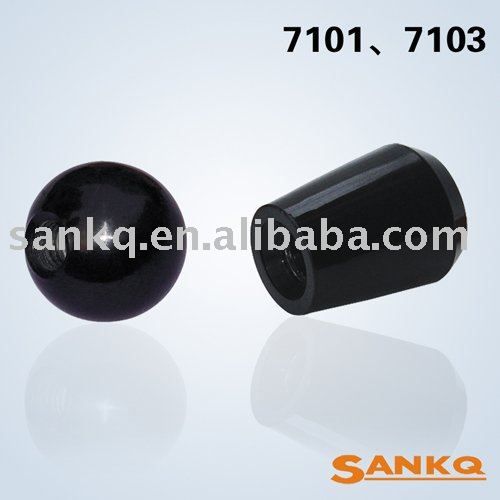 Spherical and lobe knob with Bakelite