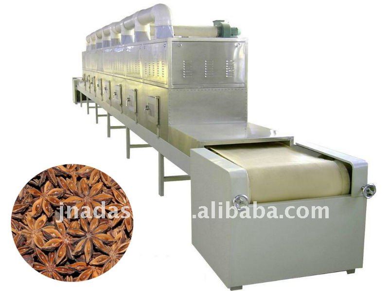 Spices/Star Aniseed drying equipment --microwave dryer