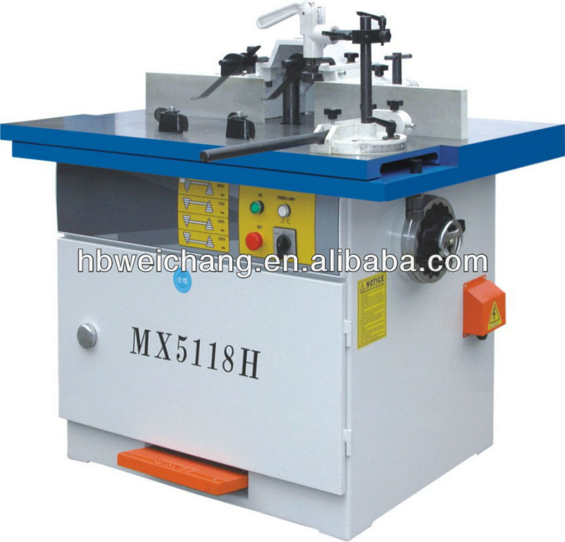 spindle moulder woodworking machine