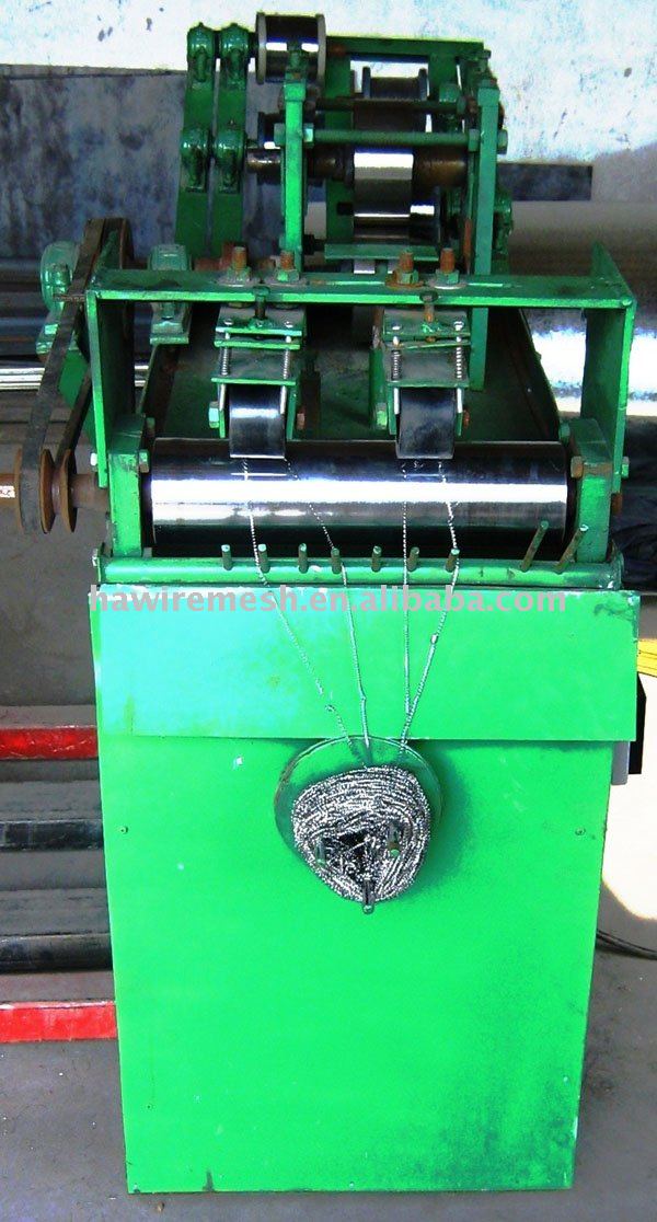 spiral clean ball making machine