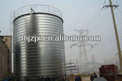 spiral grain steel silo making machine for granular,powder liquid