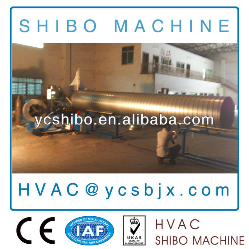 spiral tube forming machine