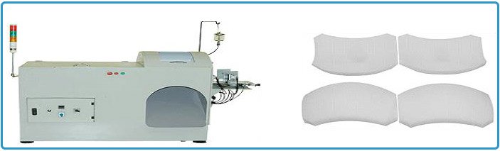 Sponge Cutting Machine For Bra Manufacturing