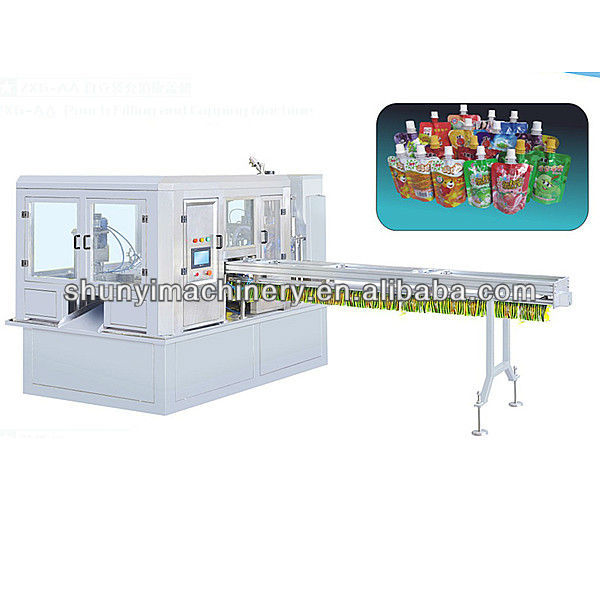 spout pouch capping machine