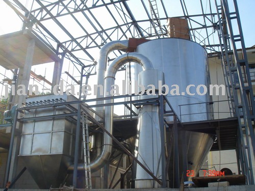 Spray drying equipment for powder