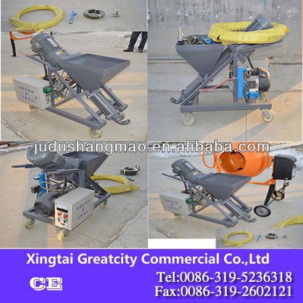 Spray plaster machine/automatic cement mortar spray machine