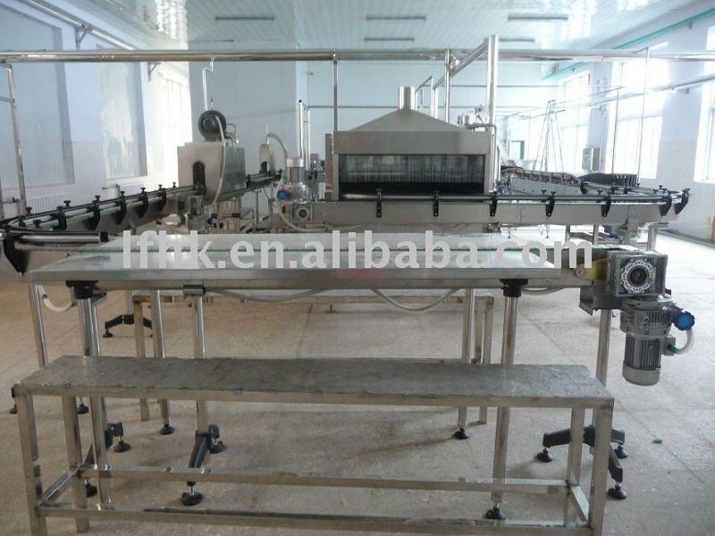 Spray sterilization cooling tunnel machine