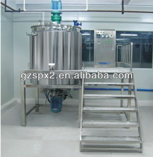 SPX-500L shampoo mixing machine/blending tank supplier