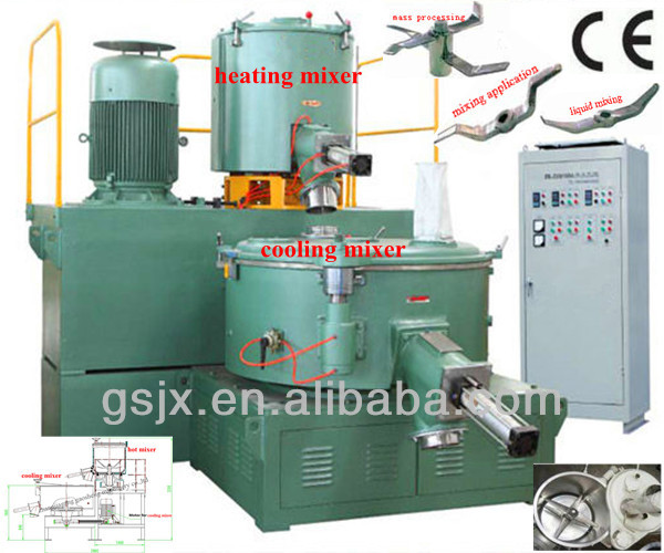 SRL series plastic high-speed mixer