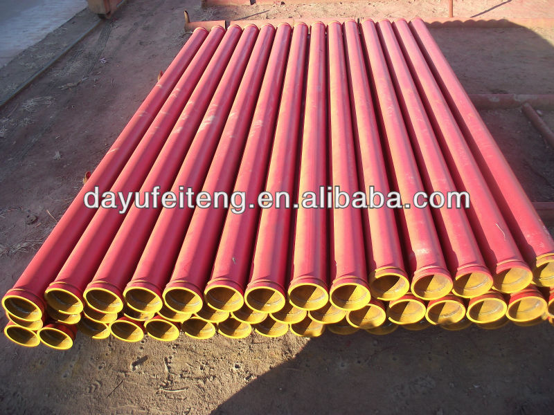 ST52 delivery pipe Hot Product--DN125 3M concrete pump pipe