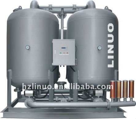 stable dew point low air loss heated desiccant air dryer