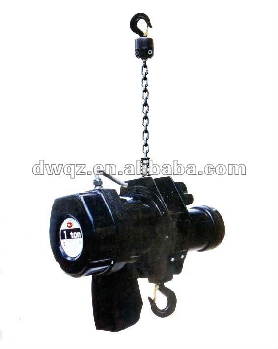 stage electric motor hoist