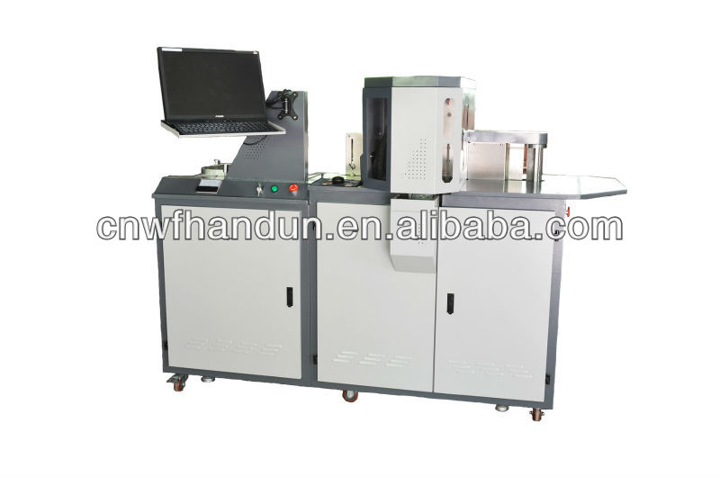 Stainless channel letter bending machine