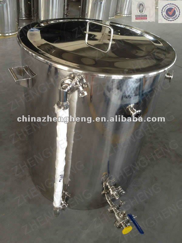 Stainless steel 1,2,3BBL system with thermometer,liquor gaugue,ball valve