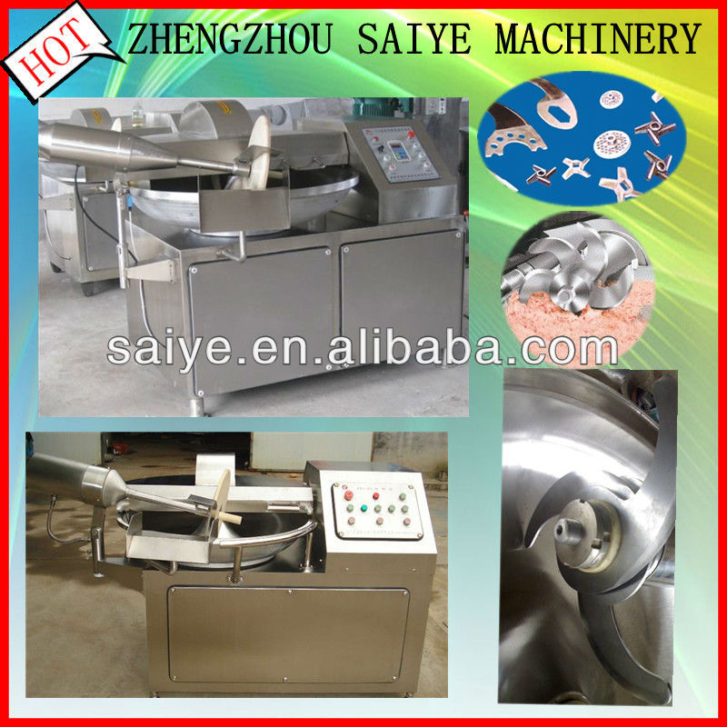 stainless steel 125L meat bowl cutter/meat chopper and mixer 0086-18638277628