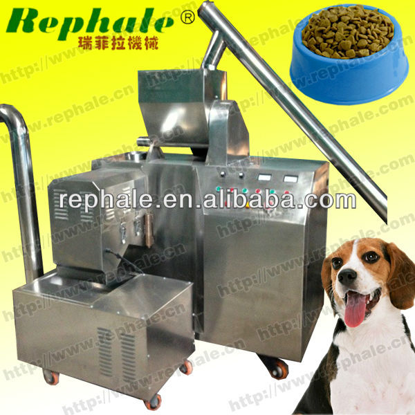 stainless steel 50kg/h dry dog food pellet machine