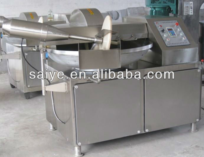 stainless steel 80L meat bowl cutter/meat chopper and mixer 0086-18638277628