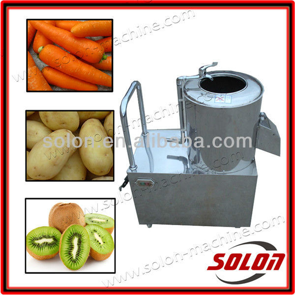 stainless steel automatic potato peeling machine/vegetable washing and peeling machine