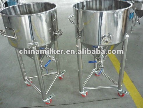 Stainless steel beer kegs, malt barrels