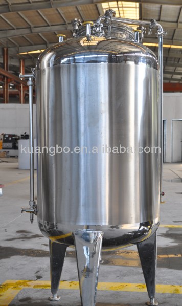 Stainless steel beer storage tank