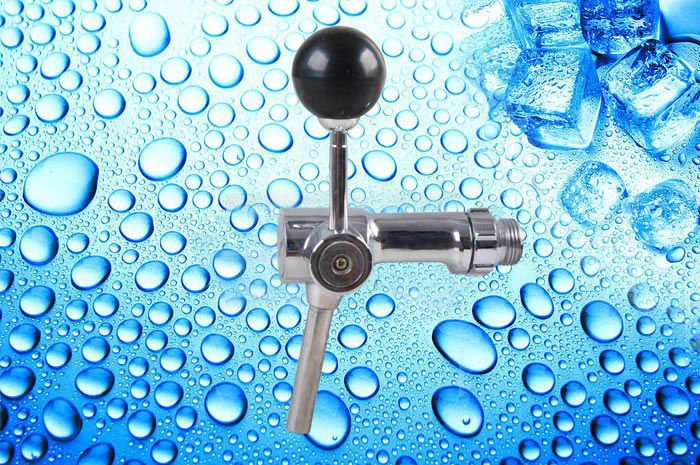 stainless steel beer tap