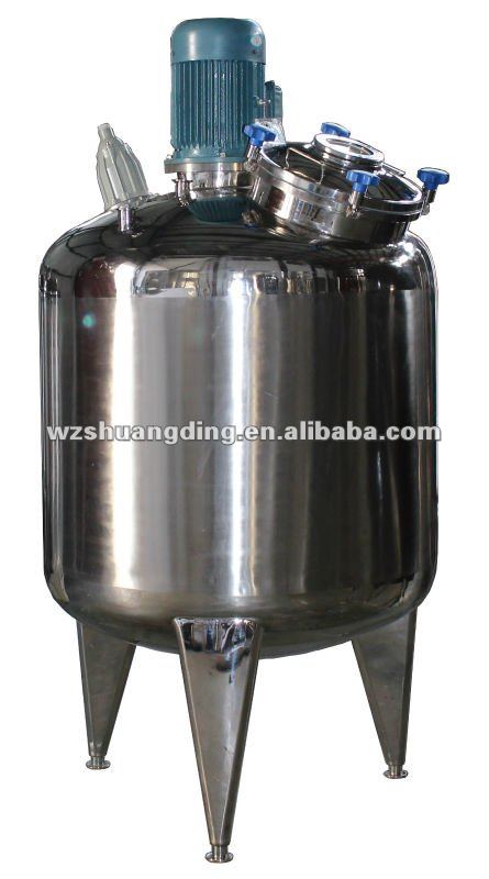 Stainless steel blending tank