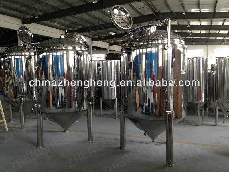 Stainless steel brewery fermenter for storage,transport the food,beverage