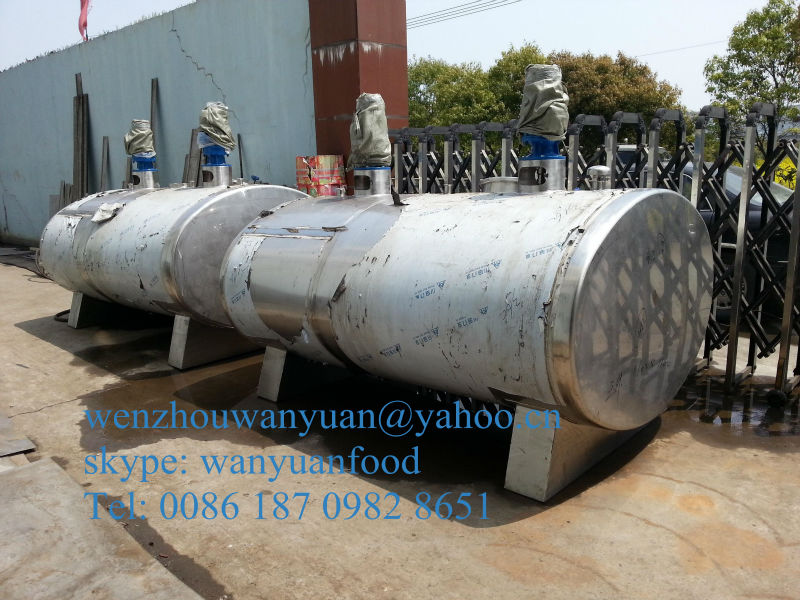 stainless steel Chemical Storage tanks with mixer